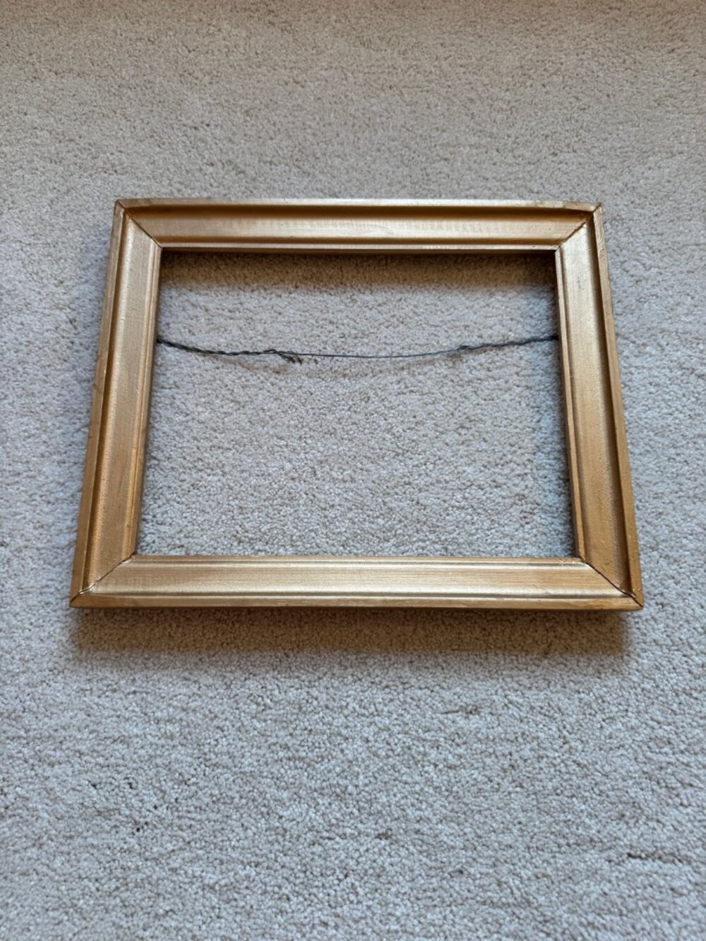 Set of 3 Gold Wood Frames - Picture 4 of 5